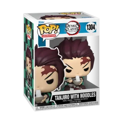 Demon slayer pop animation n 1304 tanjiro avec nouilles