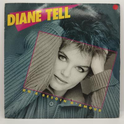 Diane tell on a besoin d amour single vinyle 45t occasion