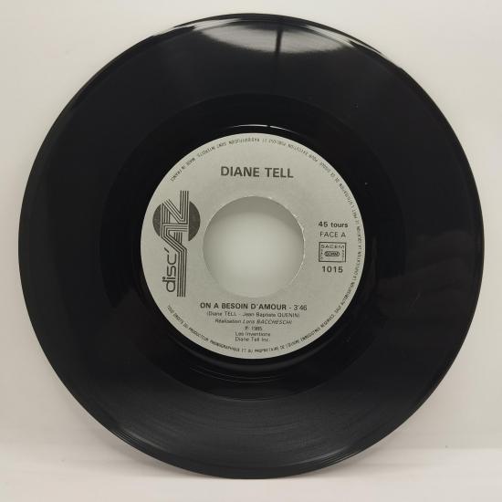 Diane tell on a besoin d amour single vinyle 45t occasion 2