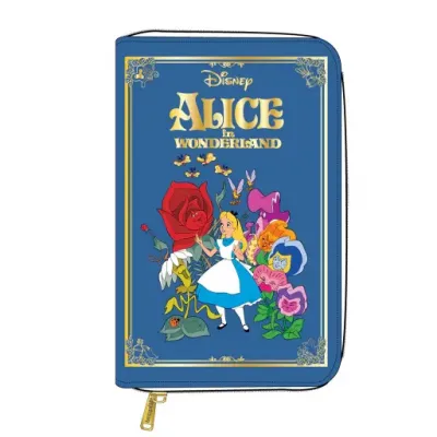Disney alice book portefeuille loungefly 16x10cm