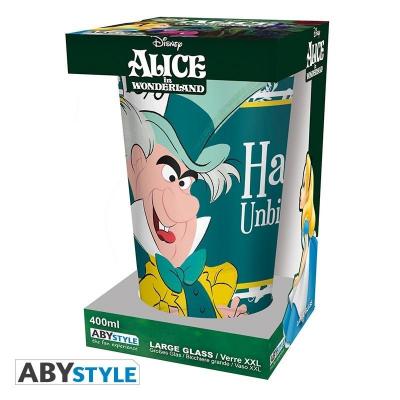 Disney alice happy unbirthday verre xxl 400ml 1