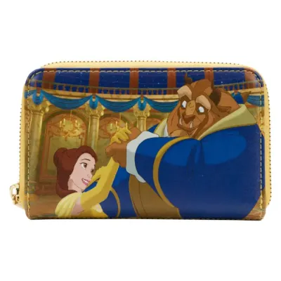 Disney belle et la bete scene princesse portefeuille loungefly