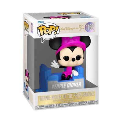 Disney bobble head pop n 1166 wdw50 people mover minnie
