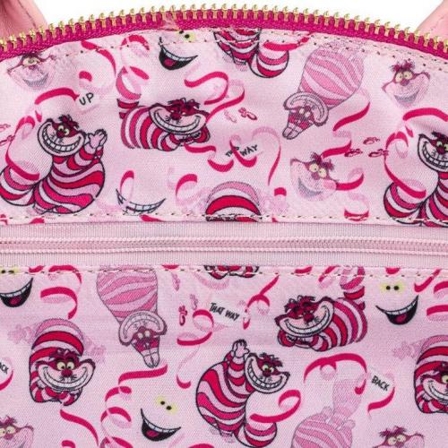 Disney cheshire cat sac bandouliere loungefly 30 5x18x9 2