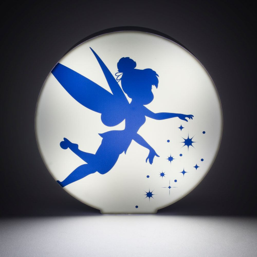 Disney clochette lampe 2d 16cm 1