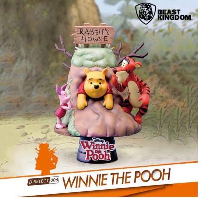 Disney d select winnie the pooh diorama 18cm