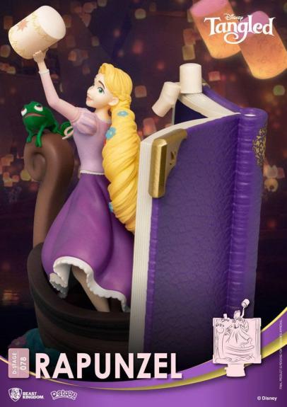 Disney diorama 078 livre histoire raiponce 4