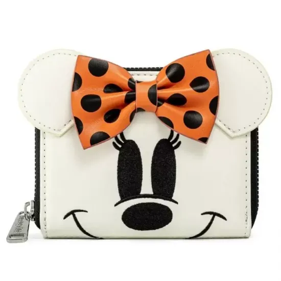 Disney ghost minnie portefeuille loungefly 13x10cm