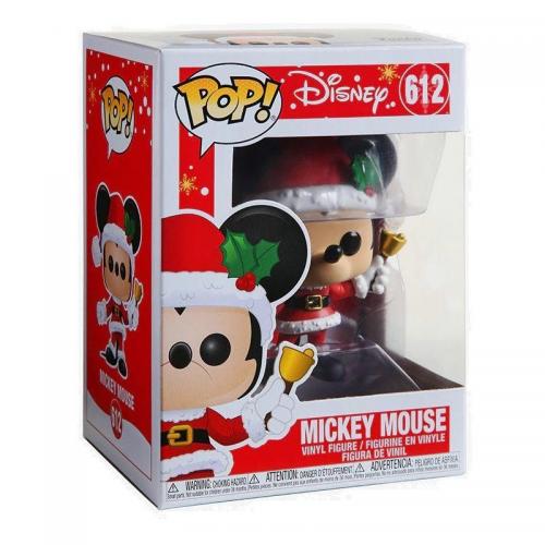 Disney holiday bobble head pop n 612 mickey 3