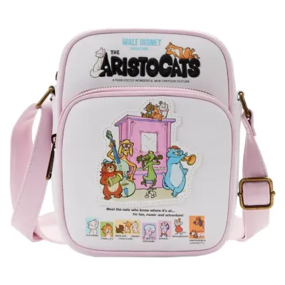 Disney les aristochats poster passport sac bandouliere loungefly