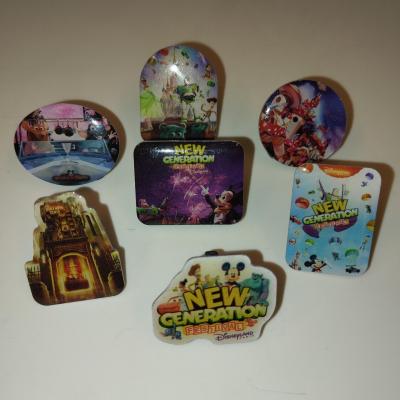 Disney lot 7 pin s parc theme edition carrefour 2010 lot n 29 occasion