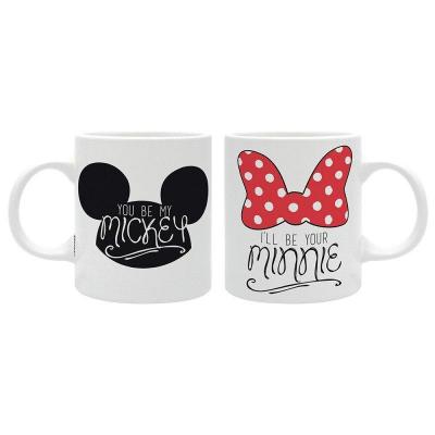 Disney mickey et minnie mug 320ml 2