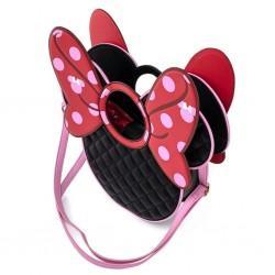 Disney minnie mouse pink bow sac bandouliere loungefly 33x29x4 