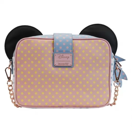 Disney minnie pastel color block dots sac a bandouliere loungefly 2