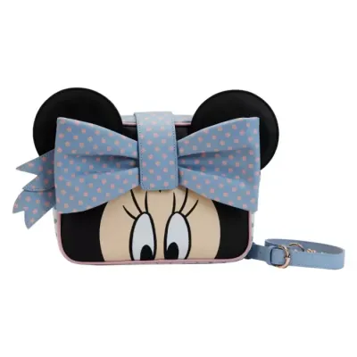 Disney minnie pastel color block dots sac a bandouliere loungefly