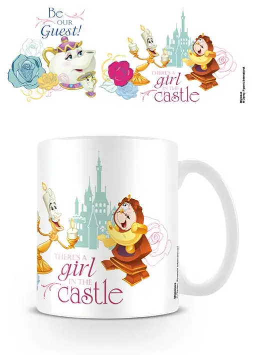 LA BELLE & LA BETE - Mug Disney 300 ml - Be Our Guest