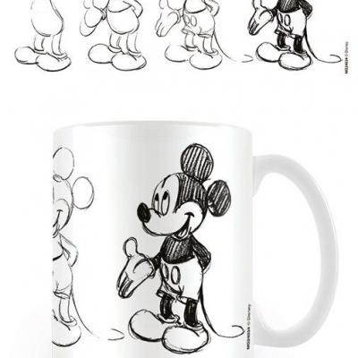 Disney mug 300 ml mickey mouse sketch process