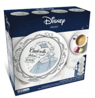 Disney pack de 4 assiettes 21cm princess