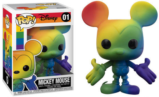 Disney pride bobble head pop n 01 mickey mouse