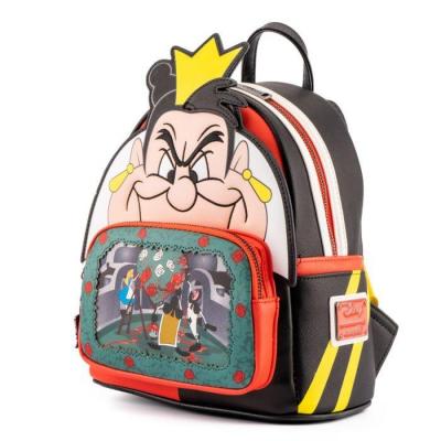 Disney queen of hearts sac a dos loungefly 23x27x12cm