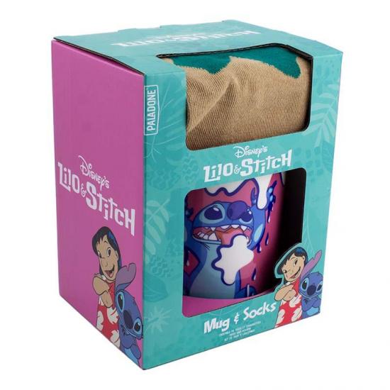 Disney stitch mug et chaussettes