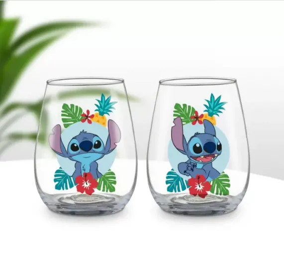 Disney stitch set de 2 verres