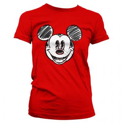 Disney t shirt girly mickey mouse pixelated sketch