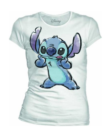 Disney t shirt stitch girl xl