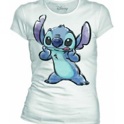 Disney t shirt stitch girl xl