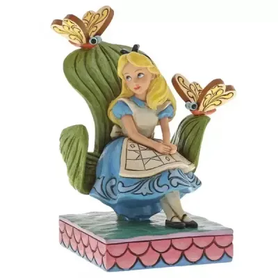 Disney traditions alice curiouser and curiouser 14cm