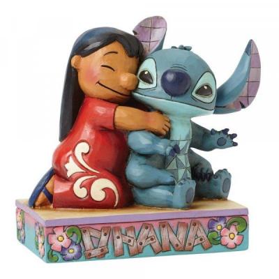 Disney traditions lilo stitch ohana figurine 12 5cm