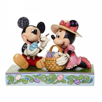 Disney traditions mickey and minnie easter 11 5x7x13 5cm