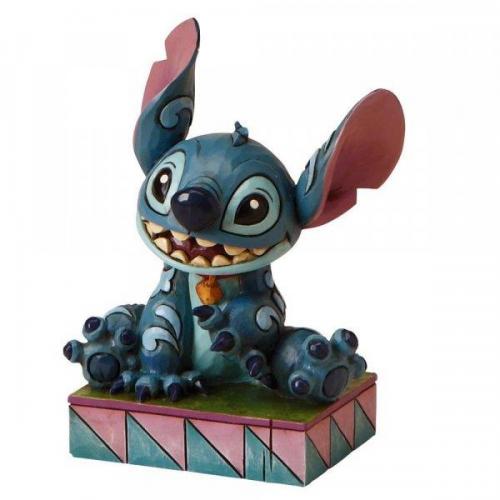 Disney traditions stitch ohana means figurine 9 5cm