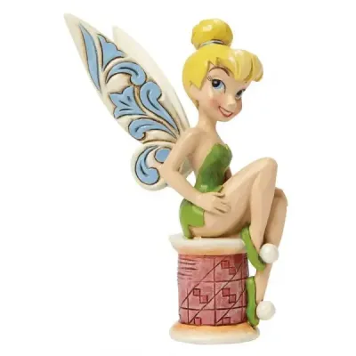 Disney traditions tinker bell crafty tink figurine 9 5cm