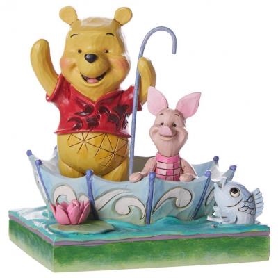 Disney traditions winnie the pooh piglet figurine 16cm 1