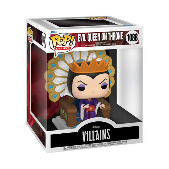 Disney villains pop deluxe n 1088 evil queen on throne