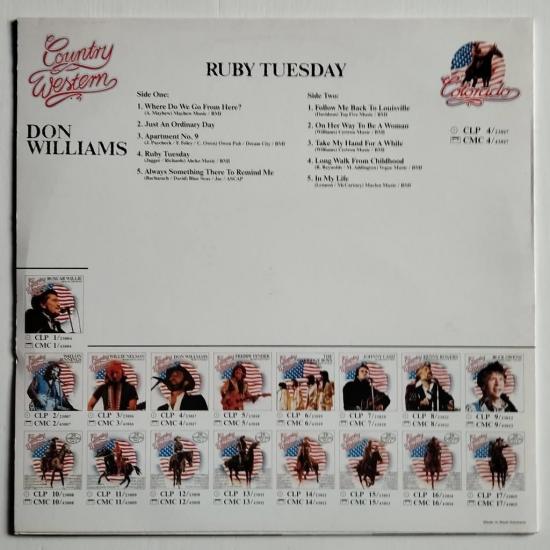 Don williams ruby tuesday album vinyle occasion 1