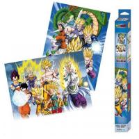 Dragon ball groupes set de 2 posters 52x38 1