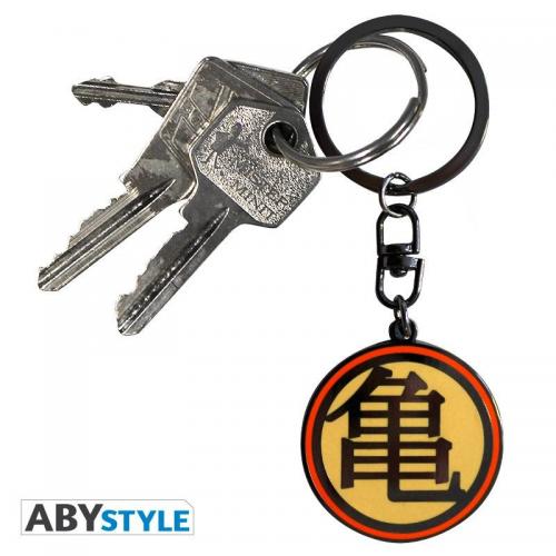 Dragon ball keychain dbz kame symbol x4