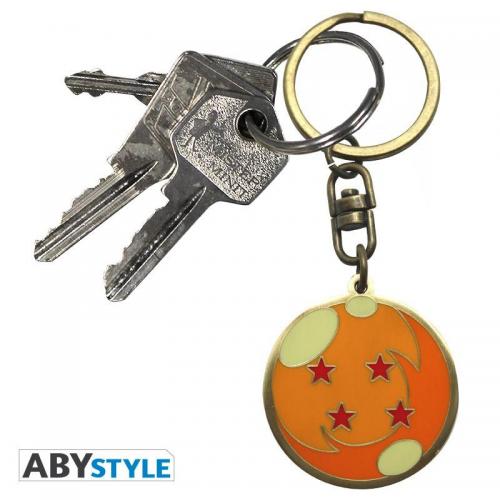 Dragon ball porte cles dbz boule de cristal x4 3