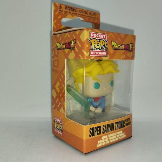 Dragon ball super funko pocket pop keychains ss trunks 1