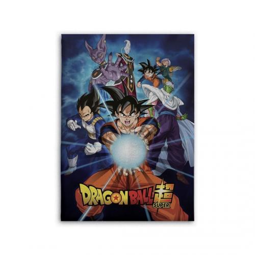 Dragon ball super plaid polaire 100 microfibre 70x140cm