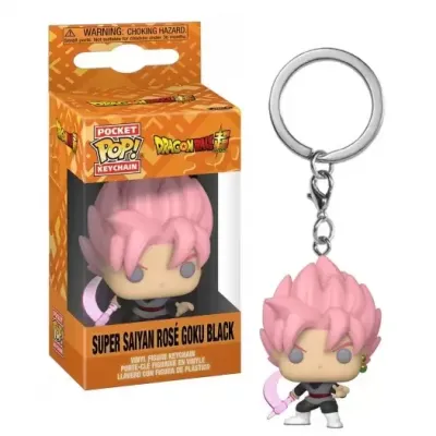 Dragon ball super pocket pop keychains s s rose goku black