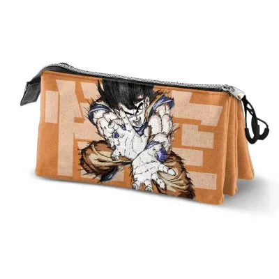 Dragon ball z kamehameha trousse triple 23x11x7cm