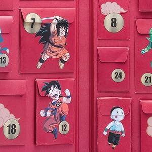 Dragon ball z le calendrier de l avent officiel 6