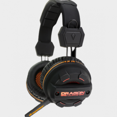 Dragonwar revan casque de jeu pc ajustable avec micro anti bruit et 40 mm de haut parleurs