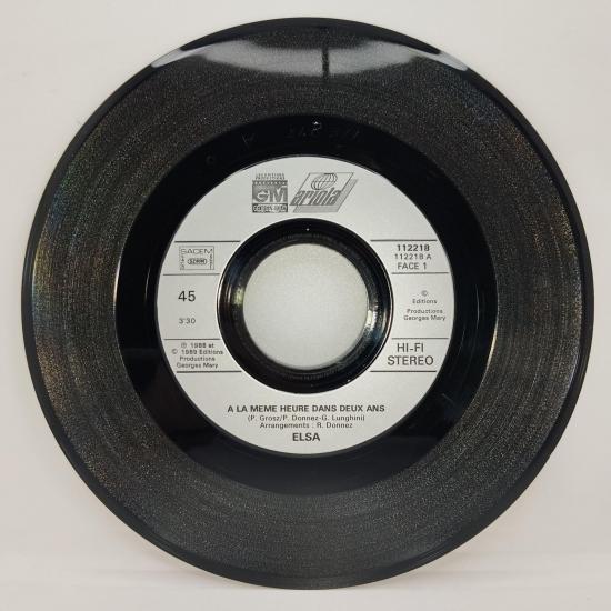 Elsa a la meme heure dans deux ans single vinyle 45t occasion 2