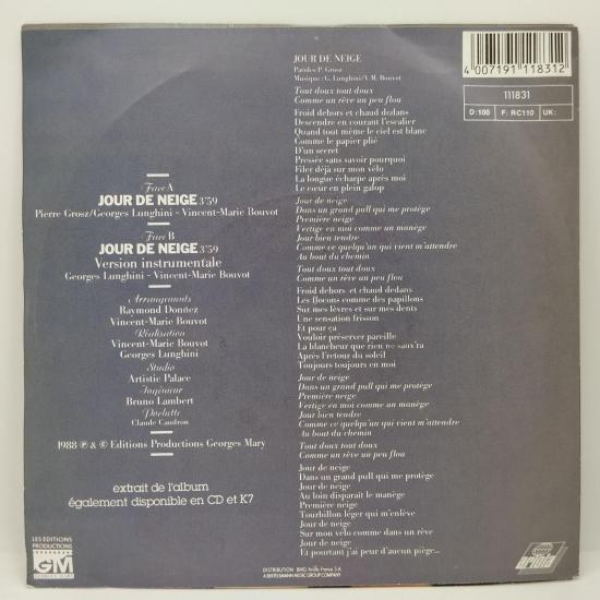 Elsa jour de neige single vinyle 45t occasion 1