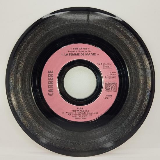 Elsa t en va pas single vinyle 45t occasion 2