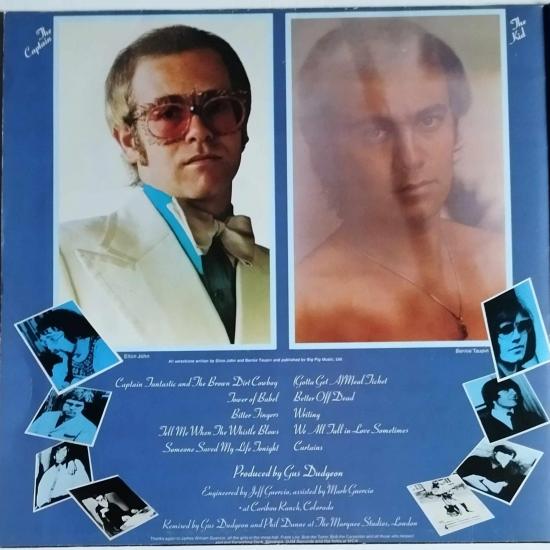Elton john captain fantastic the brown dirt cowboy album vinyle occasion 4